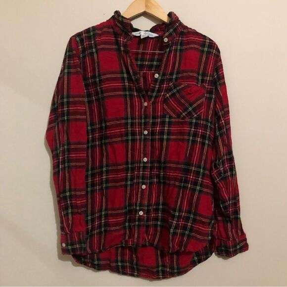 Old Navy | The Classic Shirt - Red Plaid - Picture 1 of 5